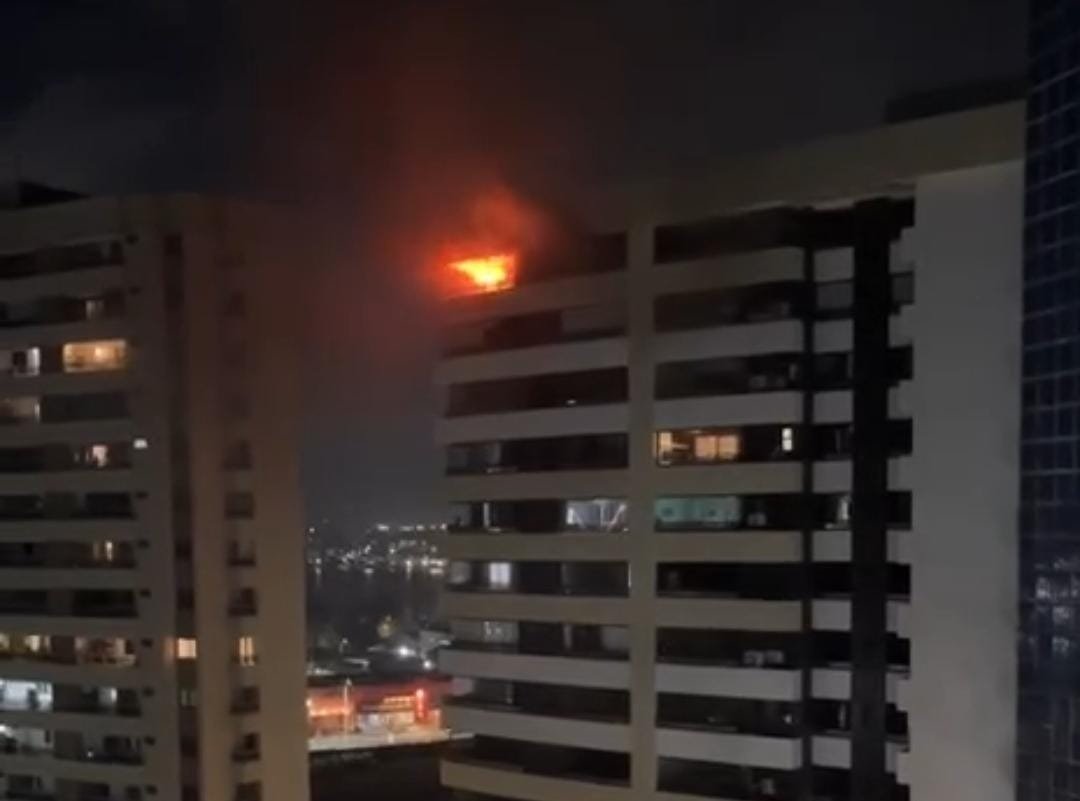 Incêndio em apartamento