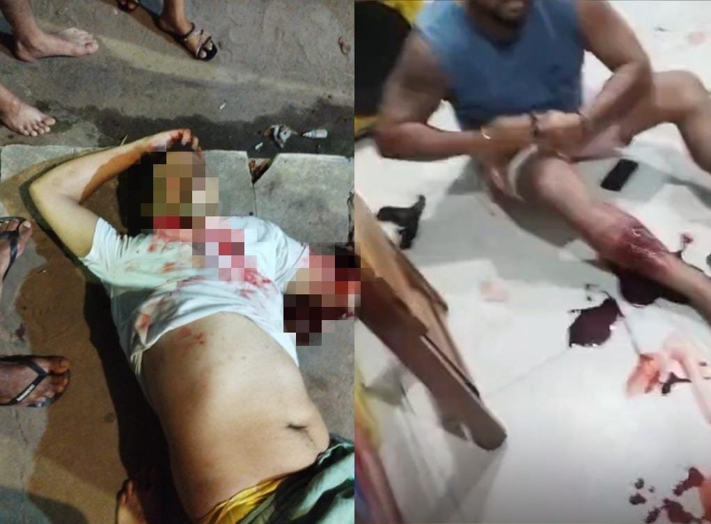 Suspeito de tentativa de assalto veio a óbito e agente penal foi baleado na canela